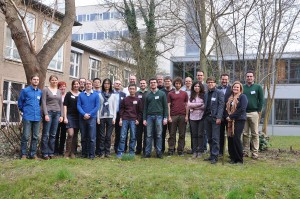 Teilnehmer des Doktoranden-Workshops GEO^5 2015. 