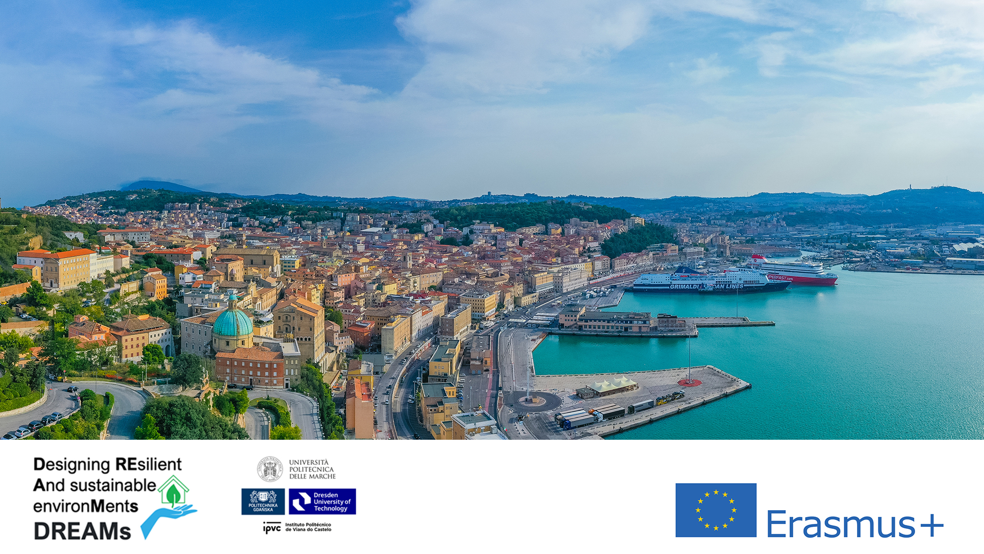 Vor Ort in Ancona findet ein Teil des Erasmus+ - BIP Programms statt